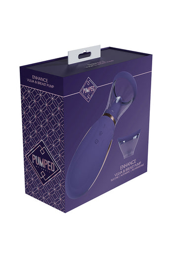Shots Toys - Pumped - Enhance Automatic Vulva & Breast Pump - Various Colours - Stag Shop