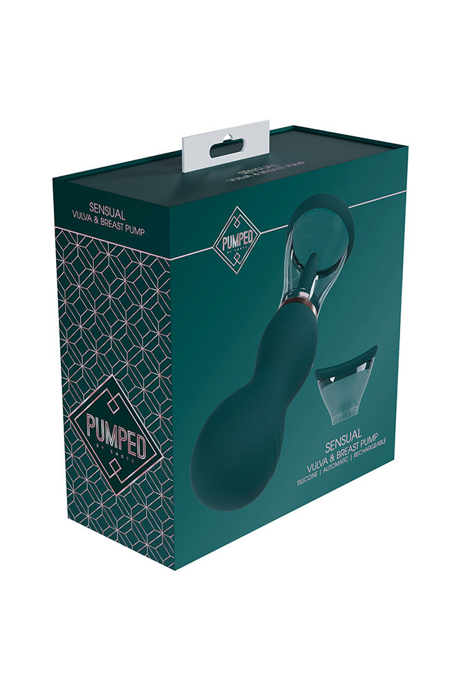 Shots Toys - Pumped - Sensual Automatic Vulva & Breast Pump - Various Colours - Stag Shop