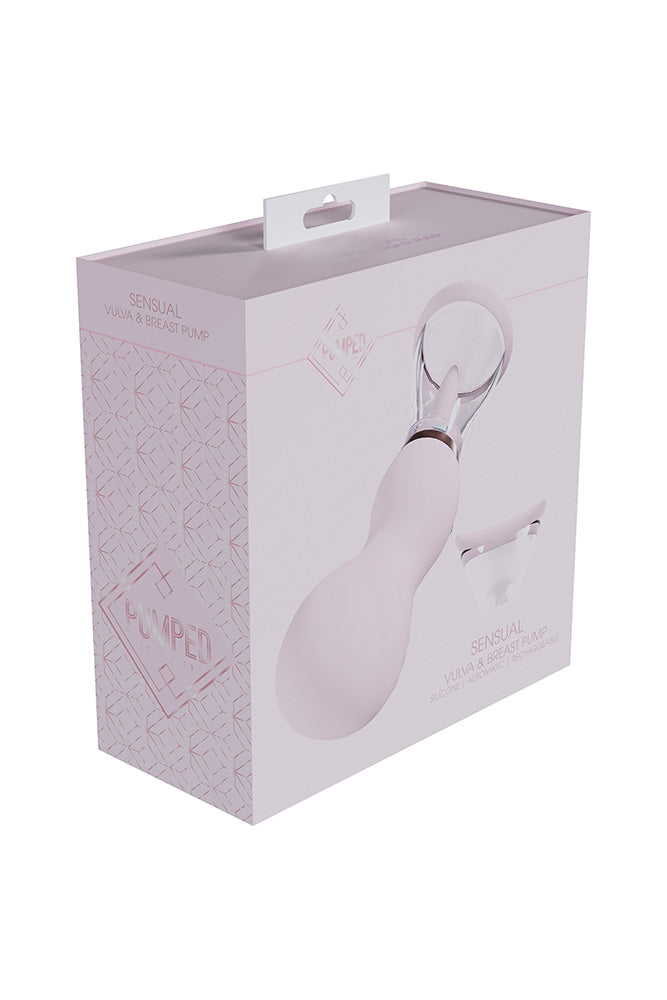 Shots Toys - Pumped - Sensual Automatic Vulva & Breast Pump - Various Colours - Stag Shop