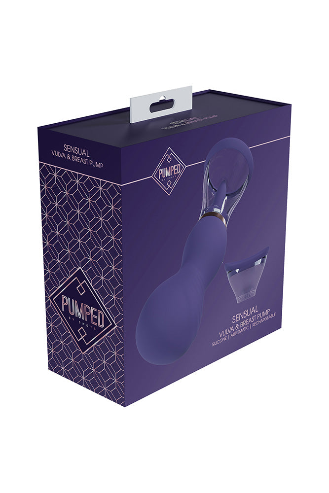 Shots Toys - Pumped - Sensual Automatic Vulva & Breast Pump - Various Colours - Stag Shop