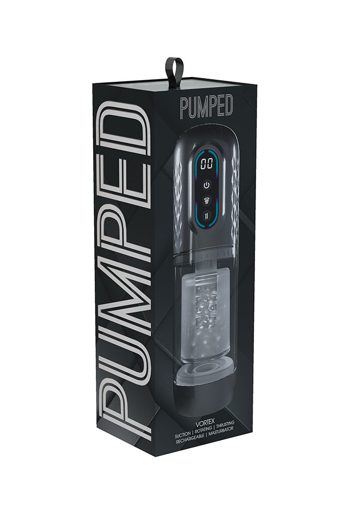 Shots Toys - Pumped - Vortex Penis Pump Stroker - Stag Shop