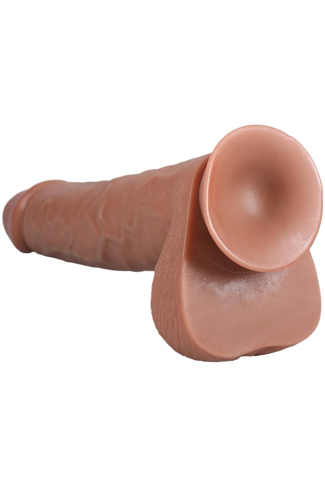 Shots Toys - Real Rock - Extra Long 14" Dildo with Balls - Various Colours - Stag Shop