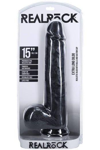 Shots Toys - Real Rock - Extra Long 15