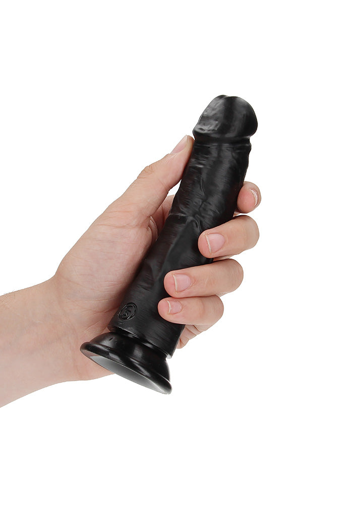 Shots Toys - Real Rock - 6 inch Curved Dildo - Various Colours - Stag Shop