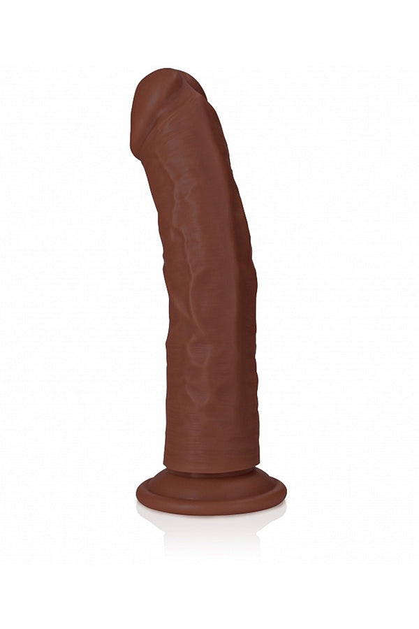 Shots Toys - RealRock - 8 inch Curved Dildo - Stag Shop