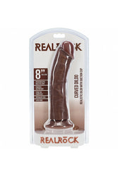 Shots Toys - RealRock - 8 inch Curved Dildo - Stag Shop