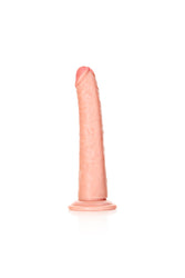 Shots Toys - Real Rock - 8 inch Slim Dildo - Various Colours - Stag Shop