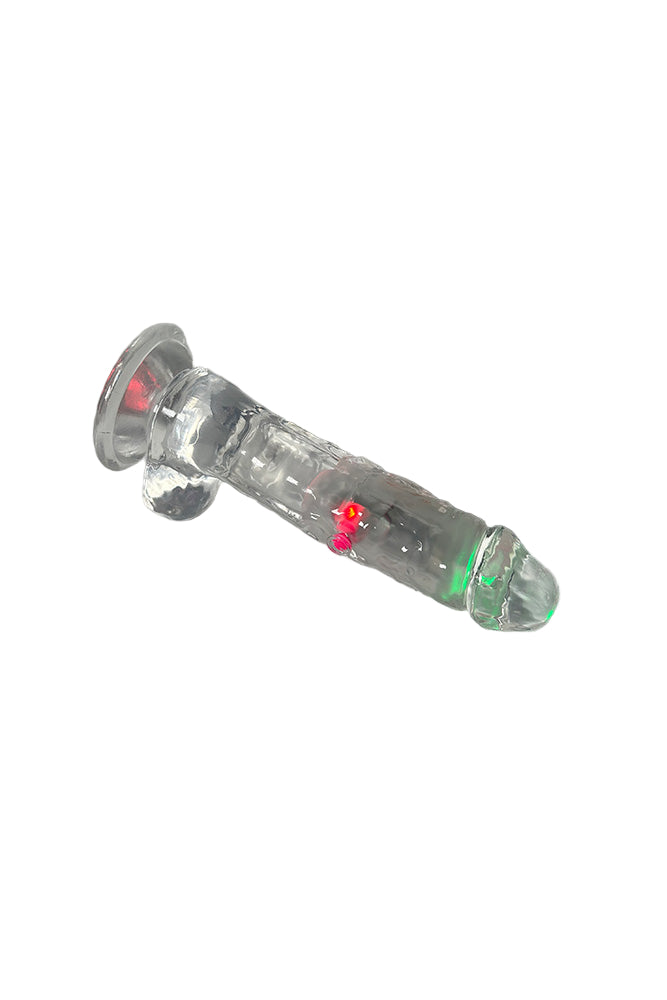 Shots Toys - RealRock - Vibrating LED Dildo With Remote Control - Stag Shop