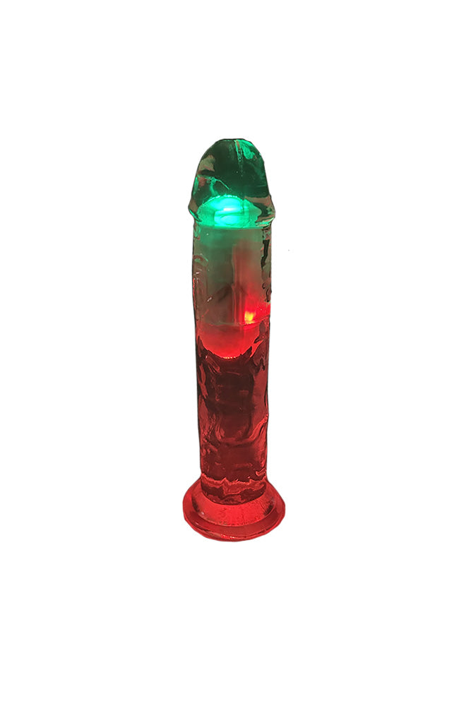Shots Toys - RealRock - Vibrating LED Dong With Remote Control - Stag Shop