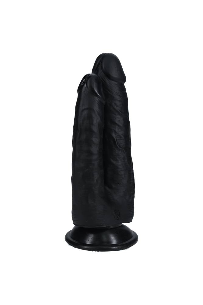 Shots Toys - Real Rock - Double Trouble 5/6 inch Double Penetration Dildo - Various Colours - Stag Shop