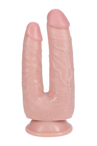 Thumbnail for Shots Toys - Real Rock - Double Trouble 7/8 inch Double Penetration Dildo - Various Colours - Stag Shop