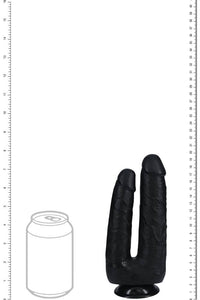 Thumbnail for Shots Toys - Real Rock - Double Trouble 7/8 inch Double Penetration Dildo - Various Colours - Stag Shop