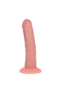 Shots Toys - RealRock - Vibrating Curved Dual Density Silicone Dildo - Stag Shop