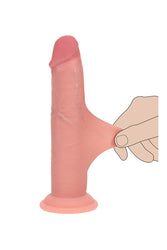 Shots Toys - RealRock - Sliding Skin Dual Density Silicone Dildo - Stag Shop