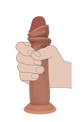 Shots Toys - RealRock - Sliding Skin Dual Density Silicone Dildo - Stag Shop