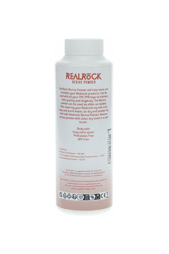 Shots Toys - RealRock - Reviving Toy Powder - 4oz - Stag Shop