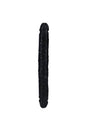 Shots Toys - Real Rock - Slim Double Ended Dong - Black - Various Sizes - Stag Shop