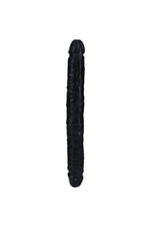 Shots Toys - Real Rock - Slim Double Ended Dong - Black - Various Sizes - Stag Shop