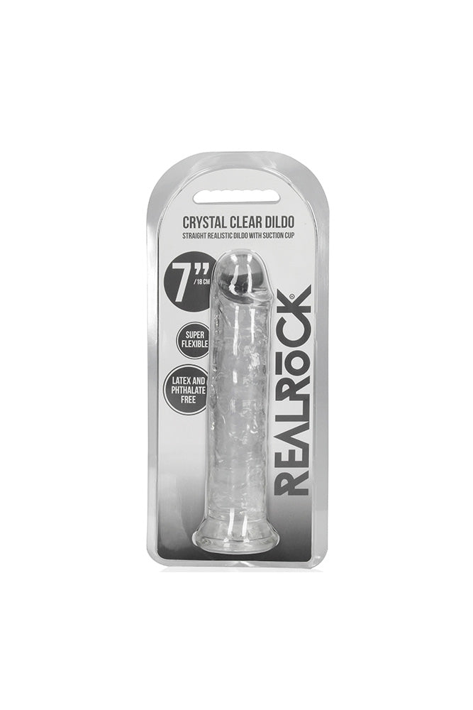 Shots Toys - RealRock - 7" Realistic Dildo with Suction Cup - Stag Shop
