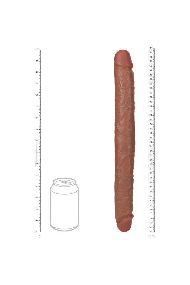 Shots Toys - Real Rock - Thick Double Ended Dong - Various Sizes & Colours - Stag Shop