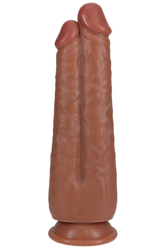 Shots Toys - Real Rock - Two in One 9/10" Dildo - Various Colours - Stag Shop