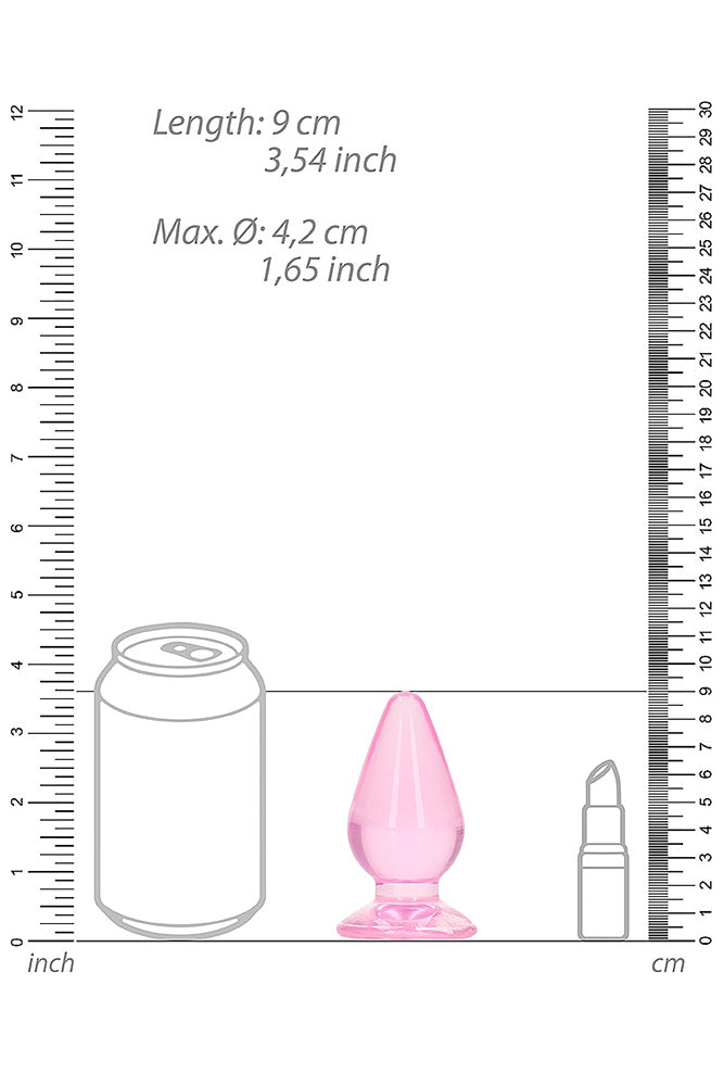 Shots Toys - RealRock - 3.5" Anal Plug - Stag Shop