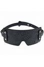 Ouch by Shots Toys - Rome Collection - Blindfold - Black/Gold - Stag Shop