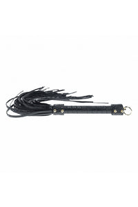 Thumbnail for Ouch by Shots Toys - Rome Collection - Flogger - Black/Gold - Stag Shop