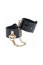 Ouch by Shots Toys - Rome Collection - Handcuffs - Black/Gold - Stag Shop