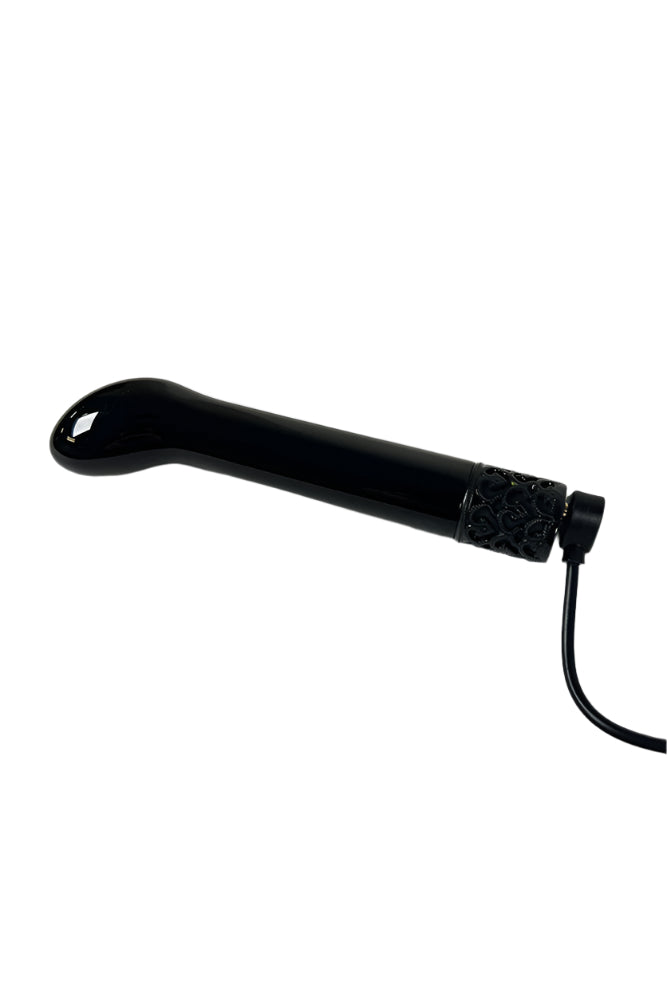Shots - Royal Gems - Jewel Rechargeable Bullet Vibrator - Gunmetal - Stag Shop