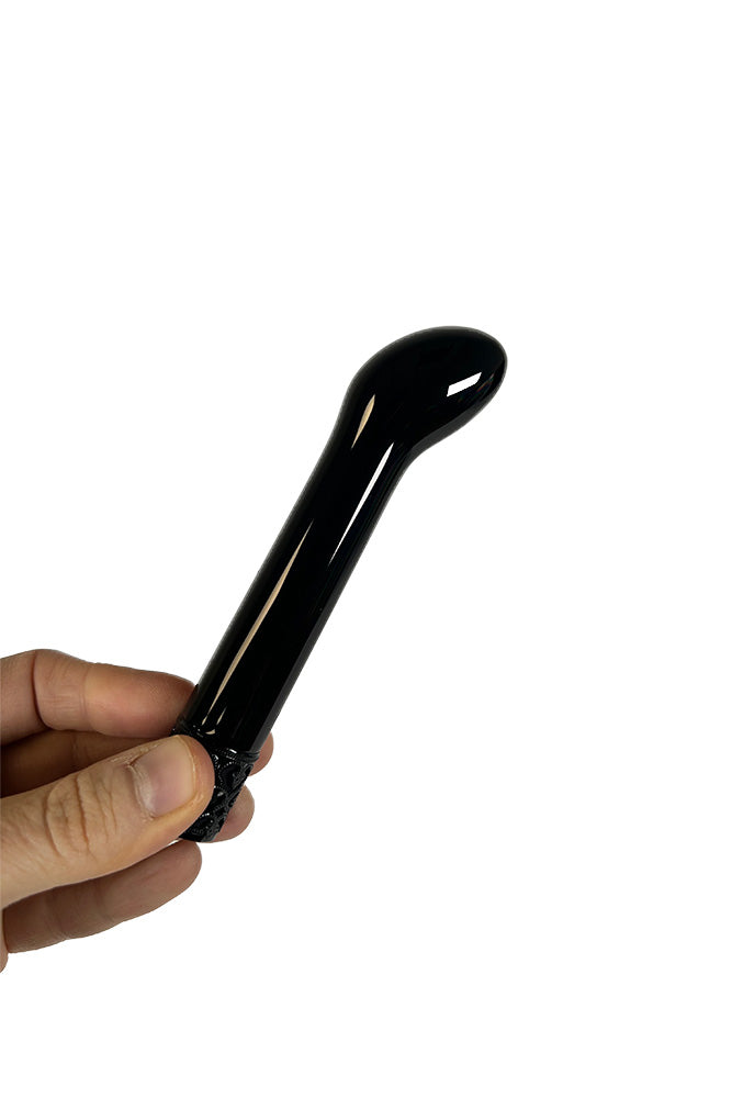 Shots - Royal Gems - Jewel Rechargeable Bullet Vibrator - Gunmetal - Stag Shop