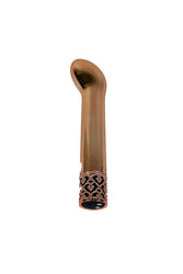 Shots - Royal Gems - Jewel Rechargeable Bullet Vibrator - Rose Gold - Stag Shop