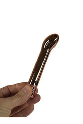 Shots - Royal Gems - Jewel Rechargeable Bullet Vibrator - Rose Gold - Stag Shop