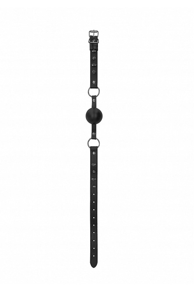Ouch by Shots Toys - Skull & Bones - Studded Silicone Ball Gag - Stag Shop