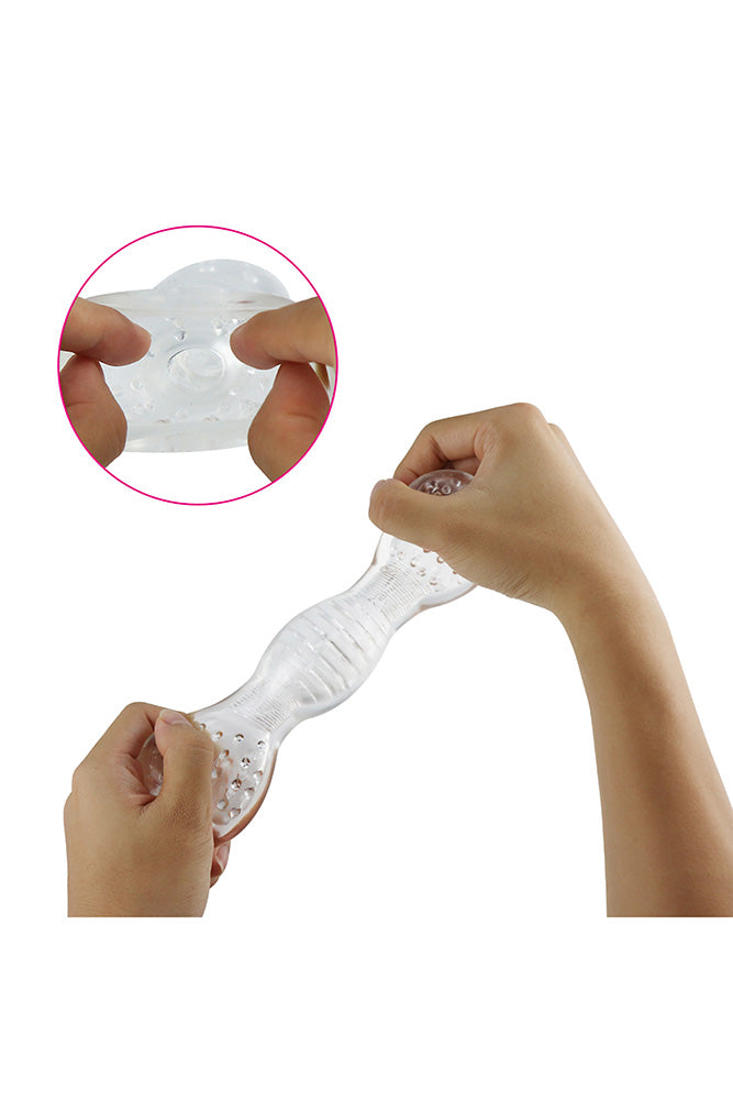 Shots Toys - Sono - No. 70 Stroker - Clear - Stag Shop