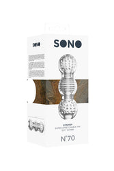Shots Toys - Sono - No. 70 Stroker - Clear - Stag Shop