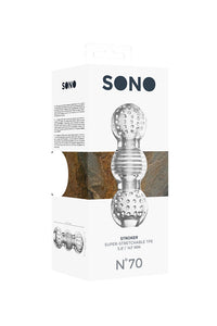 Thumbnail for Shots Toys - Sono - No. 70 Stroker - Clear - Stag Shop