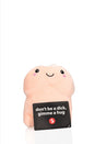 Shots Toys - 8 inch Short Penis Plushie - Beige - Stag Shop