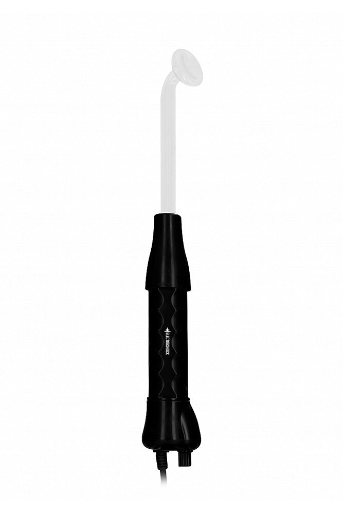 Shots Toys - Electroshock - Electro-sex Lightning Wand 5pc Set - Black - Stag Shop