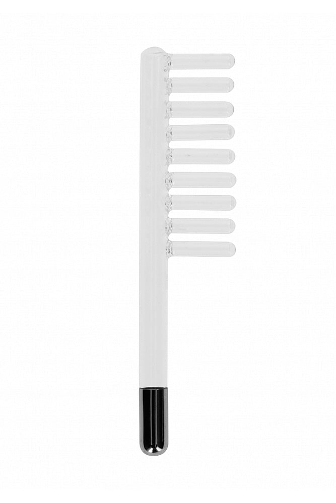 Shots Toys - Electroshock - Electro-sex Lightning Wand 5pc Set - Black - Stag Shop