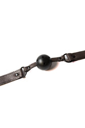 Ouch by Shots Toys - Elegant Ball Gag - Grey - Stag Shop