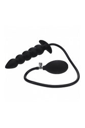 Shots Toys - Levelz - Beaded Inflatable Silicone Anal Plug - Stag Shop