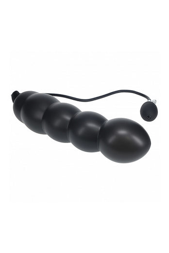 Shots Toys - Levelz - Beaded Inflatable Silicone Anal Plug - Stag Shop