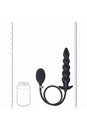 Shots Toys - Levelz - Beaded Inflatable Silicone Anal Plug - Stag Shop