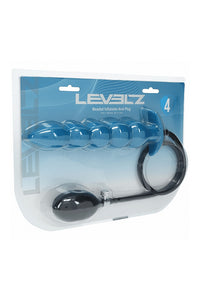 Thumbnail for Shots Toys - Levelz - Beaded Inflatable Silicone Anal Plug - Stag Shop