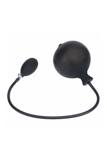 Shots Toys - Levelz - Ribbed Inflatable Silicone Anal Plug - Stag Shop