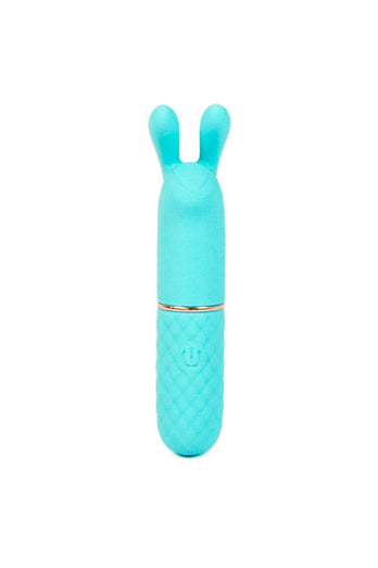 Shots Toys - Loveline - Dona Mini Rabbit Vibrator - Blue - Stag Shop