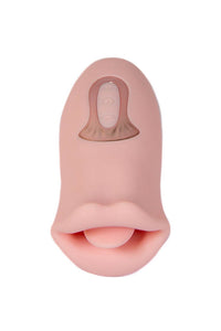 Thumbnail for Shots Toys - Loveline - Kiss Sucking & Vibrating Mouth Stimulator - Pink - Stag Shop