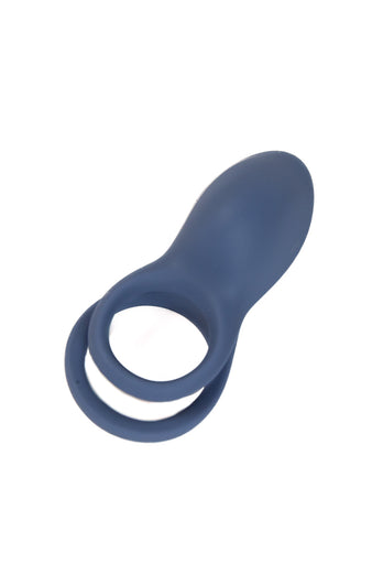 Shots Toys - Loveline - Pleasure Kit with 3 Interchangeable Sleeves & Vibrating Bullet - Blue - Stag Shop