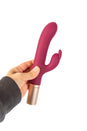 Shots Toys - Loveline - Traveler Rabbit Vibrator & Lube Dispenser - Various Colors - Stag Shop